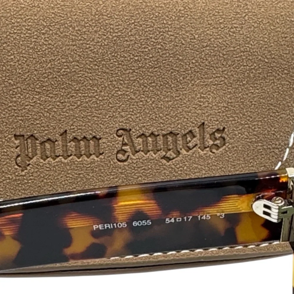 Palm Angels Joshua Sunglasses - Havana Brown / Green - PERI105 6055 - Unisex